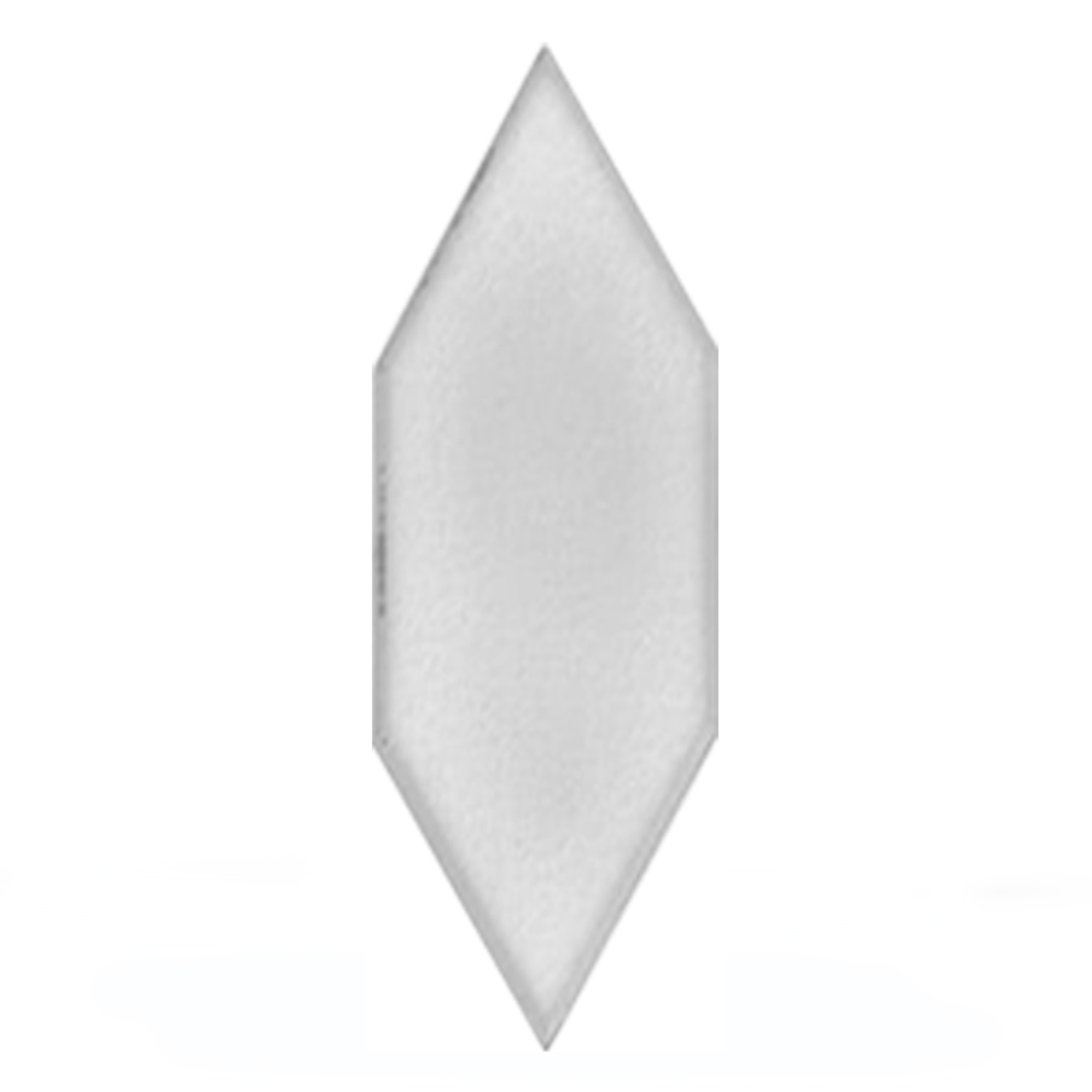 05X15 Cm Düz Yaprak Desen Beyaz Çini