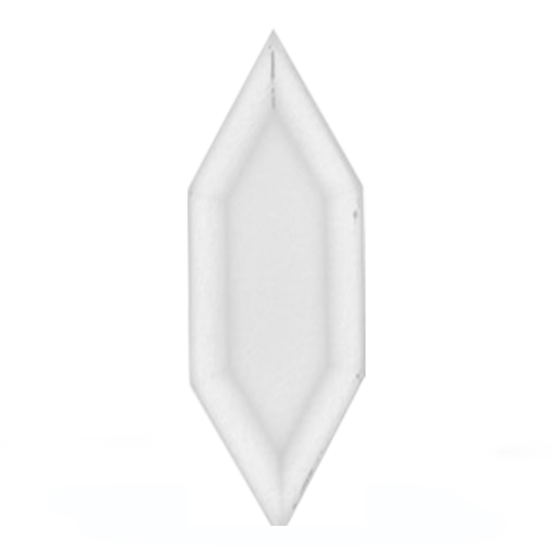 05X15 Cm Metro Yaprak Desen Beyaz Çini