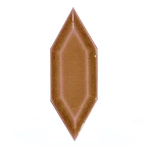 05X15 Cm Metro Yaprak Desen Karamel Çini