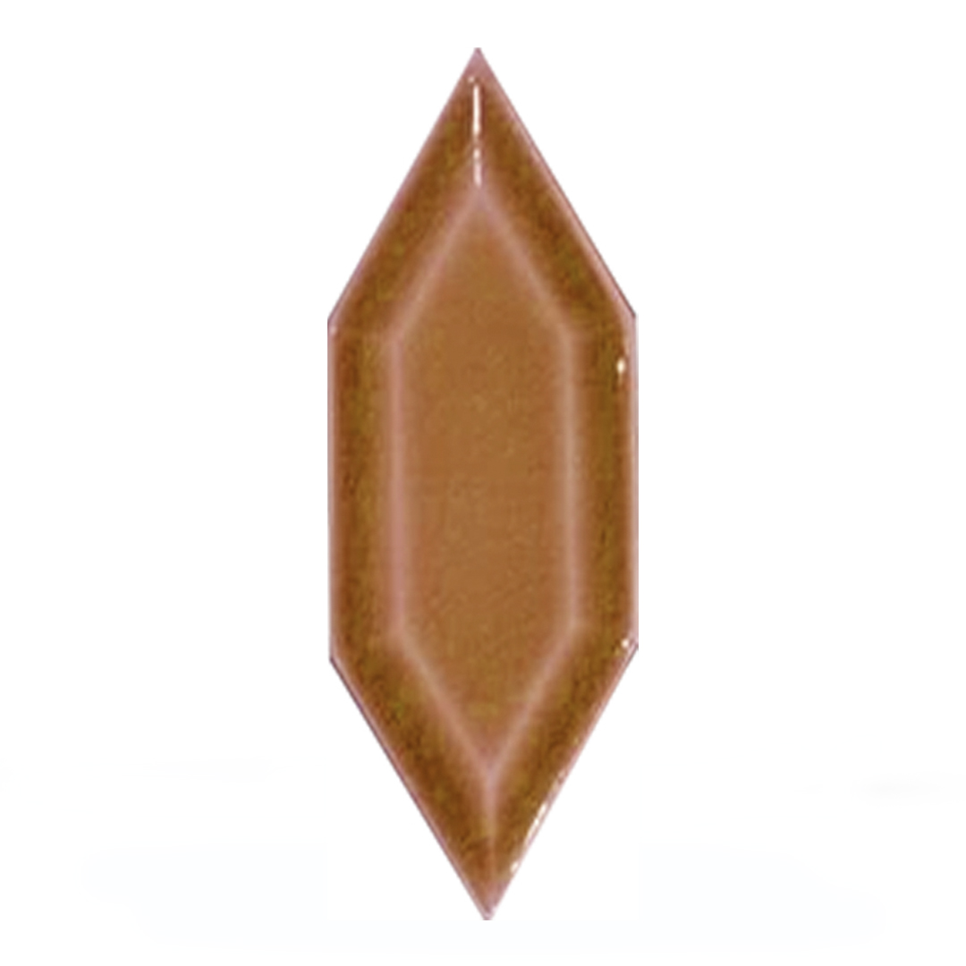 05X15 Cm Metro Yaprak Desen Karamel Çini