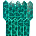 Armada Çini 9X30  Bella Gölgeli Zümrüt Yeşili Çini Seramik