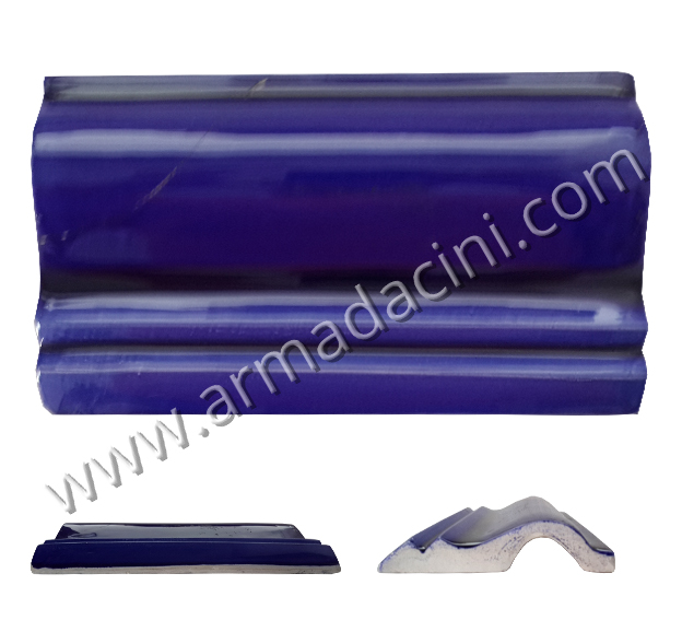 10x20 Kobalt Tırnaklı Seramik Dokum Urunler