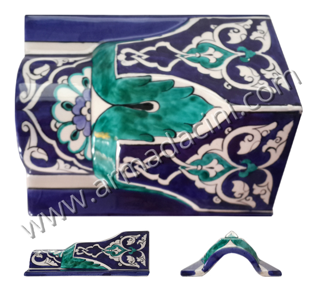 14x20 El Dekoru Sütunce-2 Seramik Tabanlı