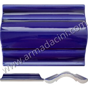 14x20 Kobalt Dıs Bukey Seramik Sutunce