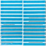 15X30 Kitkat Turkuaz Çini Seramik