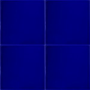 20x20 Cm Ac 25 Kobalt Mavi Çini Karo