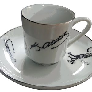 2 li Fincan Takımı Ar 673 Atatürk Resimli