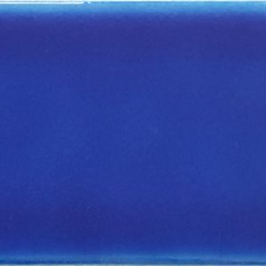 7x21 Cm Düz Kobalt Desenli Çini karo