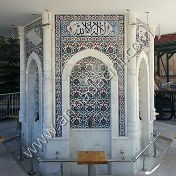 Cami Şadırvan Modeli Cini Kaplama Ornekleri