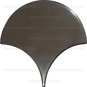 17x17 Parlak Gümüş Balıkpulu Çini Karo