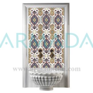 20x20 SP-79 Osmanlı Deseni Ev-Banyo Türk Hamamı