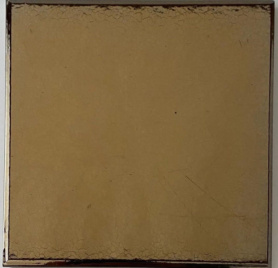 20x20 Cm Düz Bronz Çini Seramik Karo