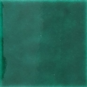 20x20 Cm Düz Yeşil Çini Seramik Karo