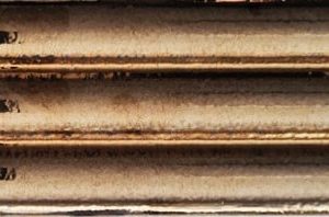 7x21 Cm Bambu Bronz Çini Seramik