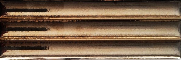 7x21 Cm Bambu Bronz Çini Seramik