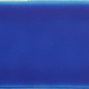 7x21 Cm Düz Kobalt  Çini Seramik