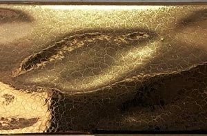 7x21 Cm Gölgeli Bronz Çini Seramik